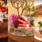 Pratos dos restaurantes Oseille, Ryo Gastronomia e KANOE — Foto: Divulgação/Guia Michelin