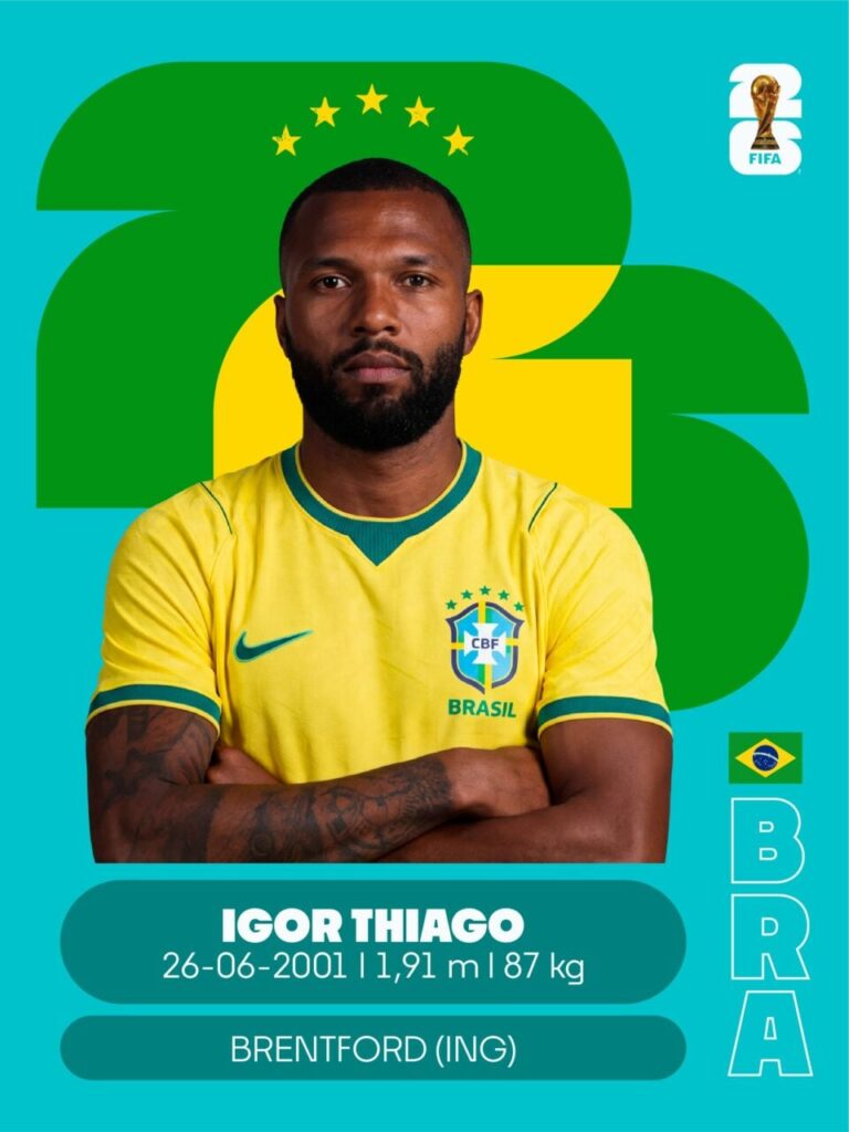 Igor Thiago se destaca da terceira divisão do Paraná à Copa do Mundo 2026