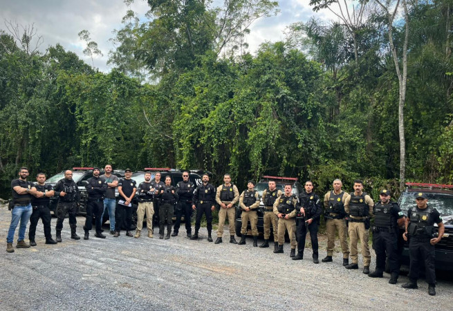 PCPR e PMPR prendem quatro em ação contra tráfico em Cerro Azul