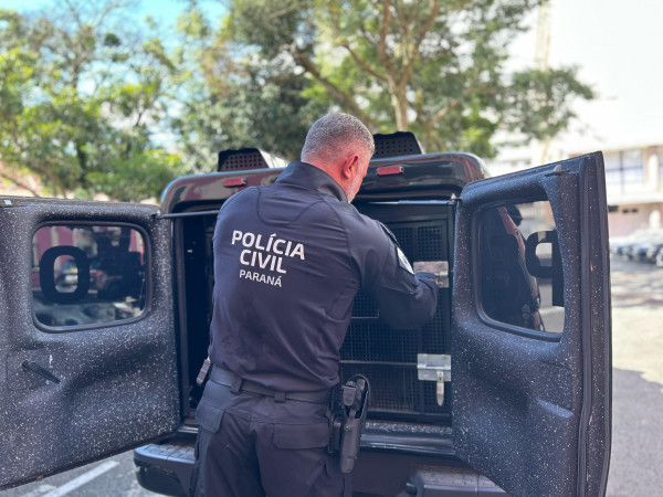 Suspeito preso por roubos em Araucária reforça ação policial