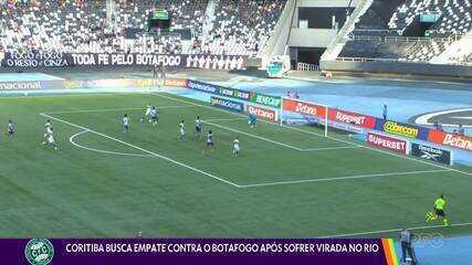 Coritiba demonstra força mental para superar adversidades na série a