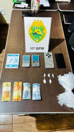PMPR prende envolvidos no tráfico de drogas em ação em Fênix