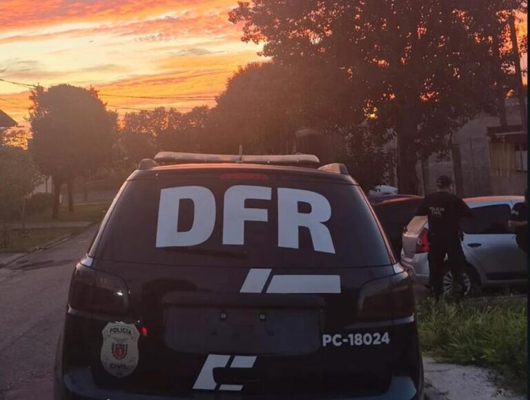 Polícia civil prende seis suspeitos por furto de casas em Curitiba