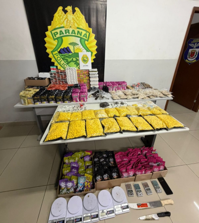 pmpr apreende armas e 172 mil unidades de ecstasy na c i c