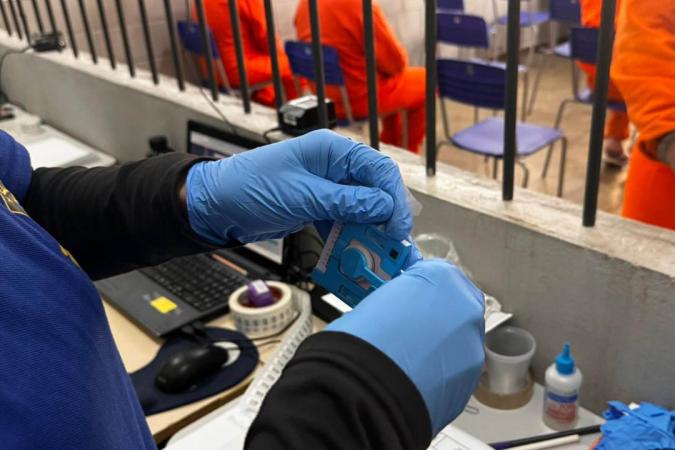 polícia penal amplia coleta de dna em unidades de foz do iguaçu